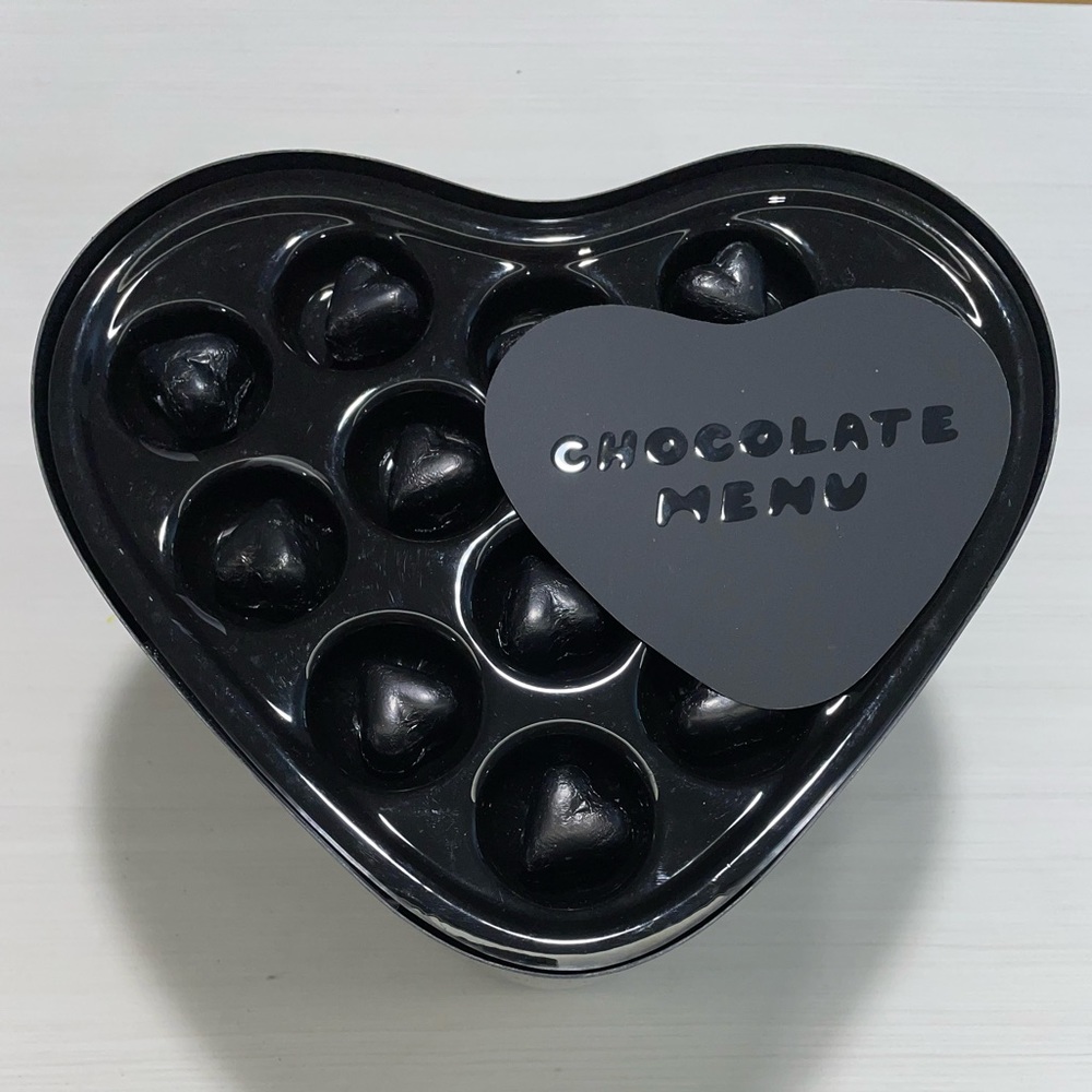 Skims valentines limited edition PR heart shaped box